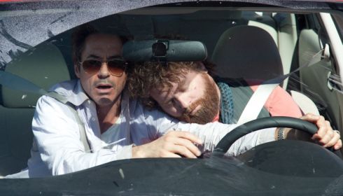 Robert Downey Jr. und Zach Galifianakis in «Due Date»