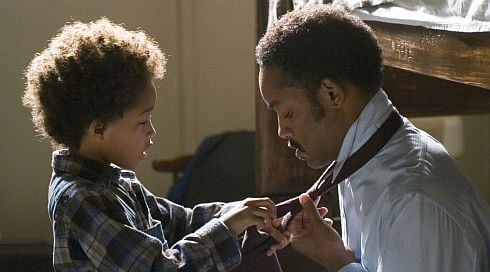 Jaden Smith und Will Smith in «The Pursuit of Happyness»