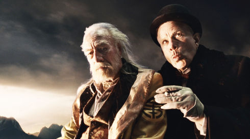 Christopher Plummer und Tom Waits in «The Imaginarium of Doctor Parnassus»