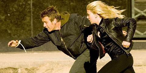 Ewan McGregor und Scarlett Johansson in «The Island»