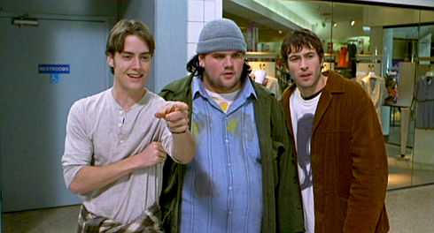 Jeremy London, Ethan Suplee und Jason Lee in «Mallrats»»