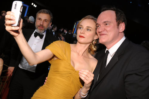 Christoph Waltz, Diane Krüger und Quentin Tarantino an den SAG Awards