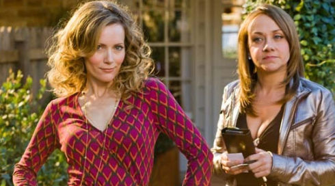 Leslie Mann und Nicole Sullivan in «17 Again»
