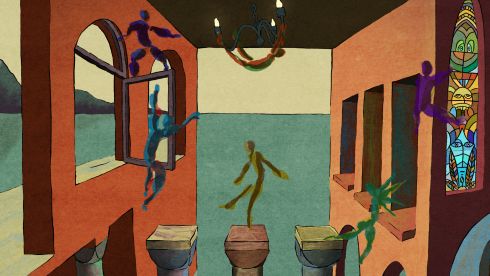 «Autour de l'escalier»
