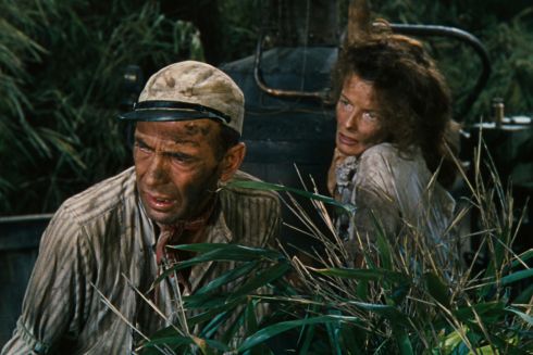 Humphrey Bogart und Katharine Hepburn in «The African Queen»