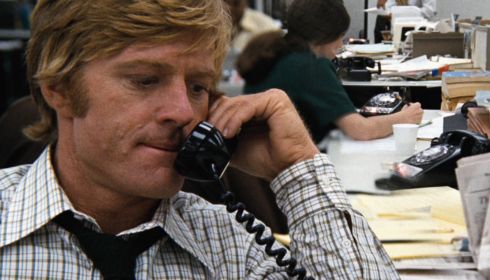 Robert Redford in «All the President's Men»