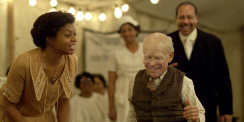 Taraji P. Henson und Brad Pitt in «The Curious Case of Benjamin Button»