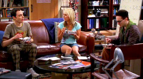 Jim Parsons, Kaley Cuoco und Johnny Galecki in «The Big Bang Theory»