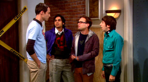 Jim Parsons, Kunal Nayyar, Johnny Galecki und Simon Helberg in «The Big Bang Theory»