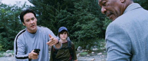 John Cusack, Jamie Anderson und Morgan Freeman in «The Contract»