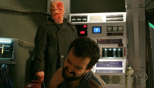 Karra Elejalde und Nacho Vigalondo in «Los cronocrímenes»