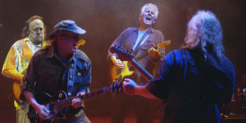 Crosby, Stills, Nash & Young in «CSNY/Déjà vu»