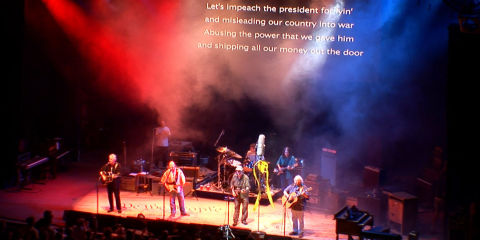 Crosby, Stills, Nash & Young in «CSNY/Déjà vu»