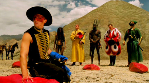 Lee Pace, Julian Bleach, Robin Smith, Marcus Wesley, Leo Bill und Jeetu Verma in «The Fall»
