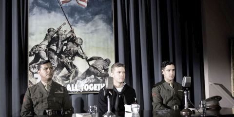 Adam Beach, Ryan Phillippe und Jesse Bradford in «Flags of Our Fathers»