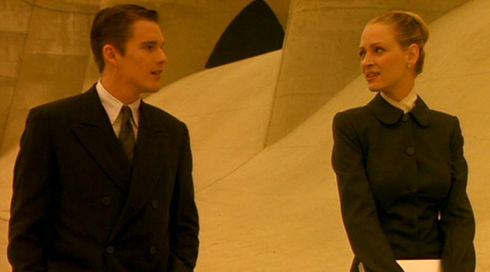 Ethan Hawke und Uma Thurman in «Gattaca»