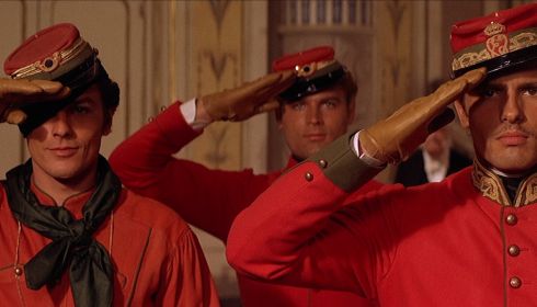 Alain Delon, Mario Girotti und Giuliano Gemma in «Il gattopardo»