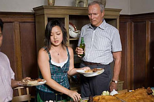 Ahney Her und Clint Eastwood in «Gran Torino»