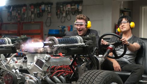Seth Rogen und Jay Chou in «The Green Hornet»