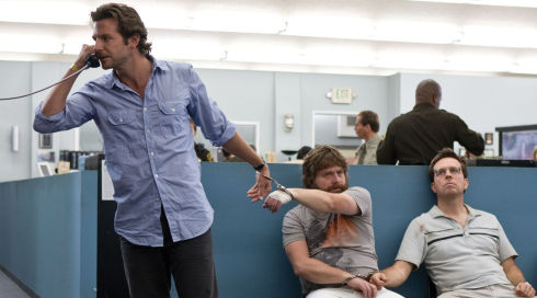Bradley Cooper, Zach Galifianakis und Ed Helms in «The Hangover»