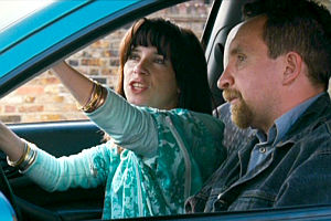 Sally Hawkins und Eddie Marsan in «Happy-Go-Lucky»