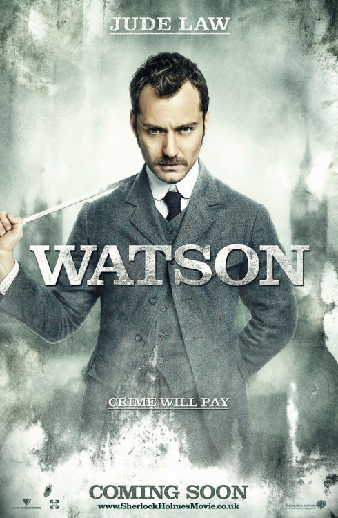 Jude Law als Dr. John Watson
