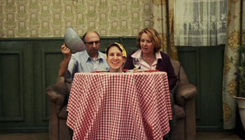 Matthias Zelic, Andreas Herzog und Suly Röthlisberger in «Ich bin's Helmut»