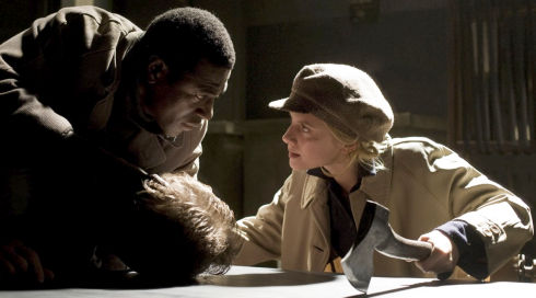 Jacky Ido und Mélanie Laurent in «Inglourious Basterds»