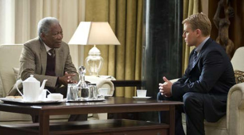 Morgan Freeman und Matt Damon in «Invictus»
