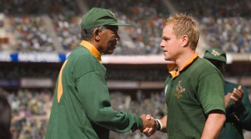 Morgan Freeman und Matt Damon in «Invictus»