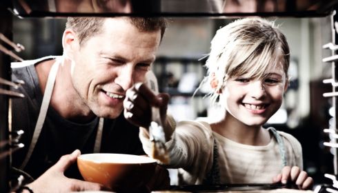 Til Schweiger und Emma Tiger Schweiger in «Kokowääh»