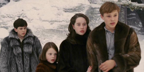 Skandar Keynes, Georgie Henley, Anna Popplewell und William Moseley in «The Chronicles of Narnia: The Lion, the Witch and the Wardrobe»