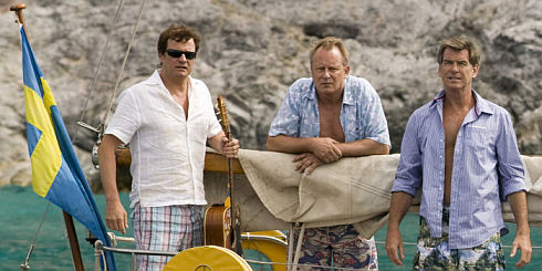 Colin Firth, Stellan Skarsgård, Pierce Brosnan in «Mamma Mia!»