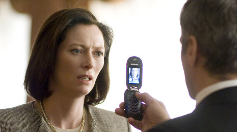 Tilda Swinton und George Clooney in «Michael Clayton»