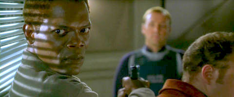 Samuel L. Jackson und Kevin Spacey in «The Negotiator»
