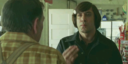 Javier Bardem in «No Country for Old Men»