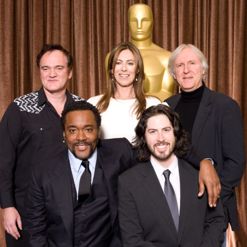 Quentin Tarantino, Lee Daniels, Kathryn Bigelow, Jason Reitman und James Cameron (Foto: Todd Wawrychuk / ©A.M.P.A.S.)