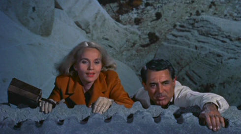 Eva Marie Saint und Cary Grant in «North by Northwest»