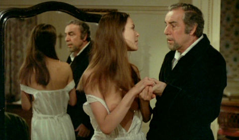 Carole Bouquet und Fernando Rey in «Cet obscur objet du désir»