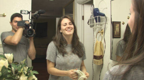 Micah Sloat und Katie Featherston in «Paranormal Acitivity»