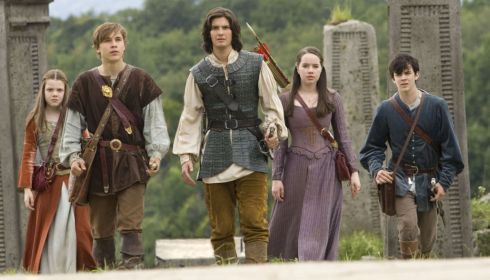 Georgie Henley, William Moseley, Ben Barnes, Anna Popplewell und Skandar Keynes in «The Chronicles of Narnia: Prince Caspian»
