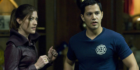 Jennifer Carpenter und Jay Hernandez in «Quarantine»