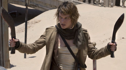 Milla Jovovich in «Resident Evil: Extinction»