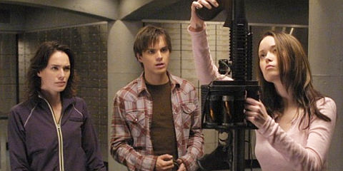 Lena Headey, Thomas Dekker und Summer Glau in «Terminator: The Sarah Connor Chronicles»