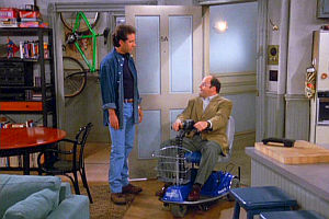 Jerry Seinfeld und Jason Alexander in «Seinfeld»