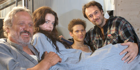 Andrea Zogg, Roxane Mesquida, Joel Basman und Carlos Leal
