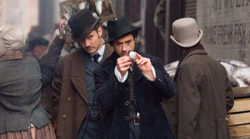 Jude Law und Robert Downey Jr. in «Sherlock Holmes»