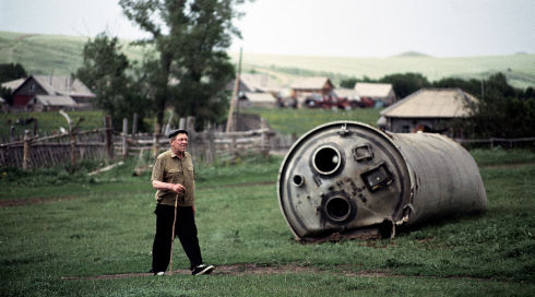 Raketenschrott in «Space Tourists»