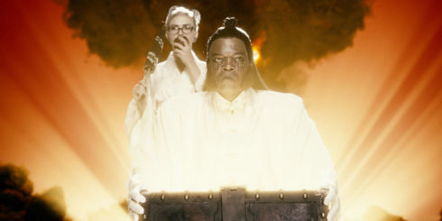 Scarlett Johansson und Samuel L. Jackson in «The Spirit»