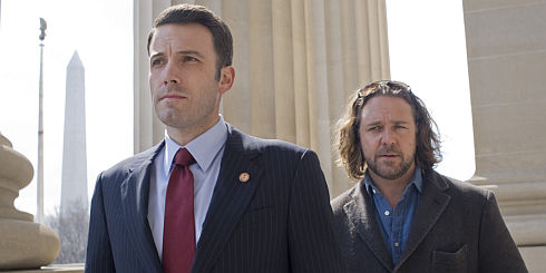 Ben Affleck und Russell Crowe in «State of Play»